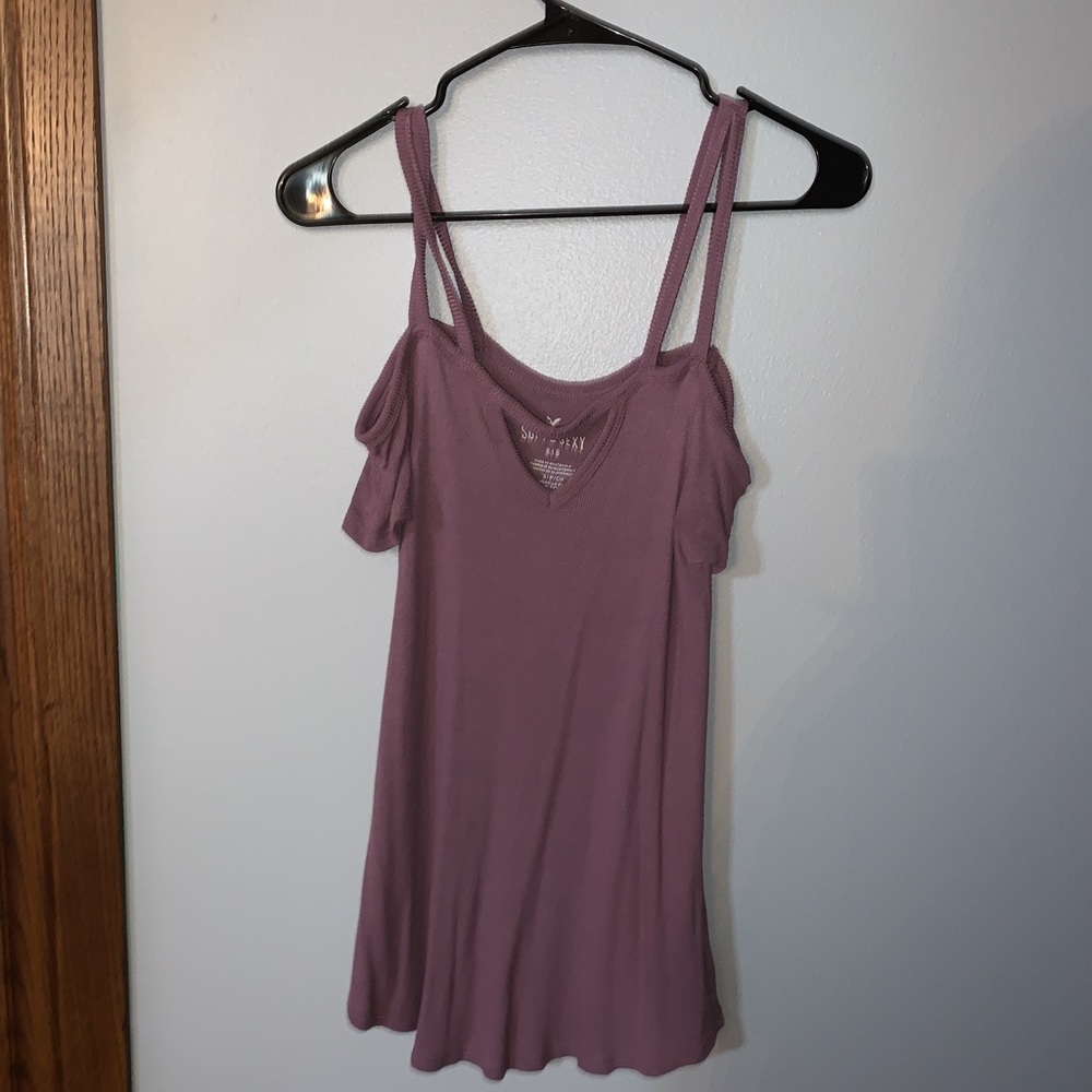 American Eagle off the shoulder tee